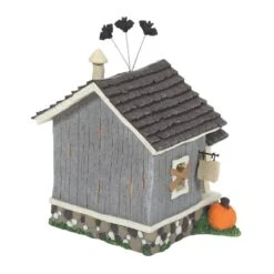 2023 Haunted Shack - Tails With Heart DISPLAY -Hallmark MAGIC Ornaments Shop haunted20shack202