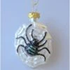 2002 Halloween, Blown Glass Spider 2 2002 Halloween, Blown Glass Spider -Hallmark MAGIC Ornaments Shop htf0002
