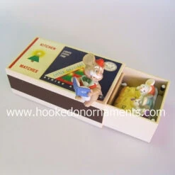 1984 Matchbox Mice - Music Box - Tabletop - Hard To Find , No Box