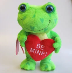 Hearts-A-Hoppin' Frog, Valentine Music & Motion Plush