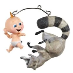 2020 Disney Pixar Incredibles 2 Jack-Jack Vs. Raccoon