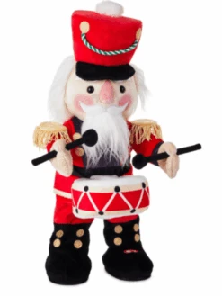 2022 Joke Crackin' Nutty Nutcracker SOUND/MOTION 16" PLUSH TABLETOP