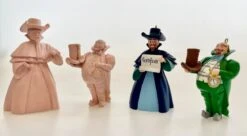 1998 Munchkinland Mayor &Coroner - Set Of 2 ARTIST WAX SCULPT PROTOTYPES