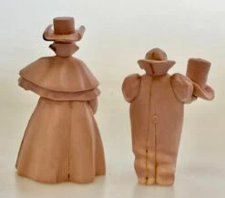 1998 Munchkinland Mayor &Coroner - Set Of 2 ARTIST WAX SCULPT PROTOTYPES -Hallmark MAGIC Ornaments Shop mayorproto3