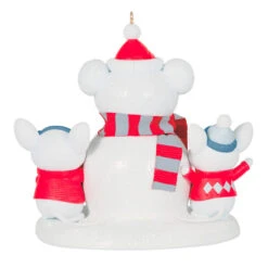 2022 Merry Mice -Hallmark MAGIC Ornaments Shop merry mice with mouse snowman keepsake ornament 1999qxt4123 06