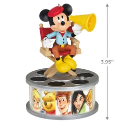 2023 Disney Mickey Mouse 100 Years Of Wonder *Magic *Ships JULY 17 -Hallmark MAGIC Ornaments Shop mickey in director chair keepsake ornament 2999qxd6727 03