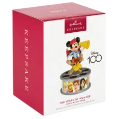 2023 Disney Mickey Mouse 100 Years Of Wonder *Magic *Ships JULY 17 -Hallmark MAGIC Ornaments Shop mickey in director chair keepsake ornament 2999qxd6727 04