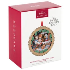 2023 Disney Mickey's Christmas Carol 40th Anniversary *Ships OCT 16 -Hallmark MAGIC Ornaments Shop mickeys christmas carol characters keepsake ornament 1999qxd6669 04