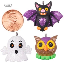 2022 Vintage Halloween Cuties Miniature -Hallmark MAGIC Ornaments Shop mini vintage halloween cuties keepsake ornament set 2499qfo5333 07