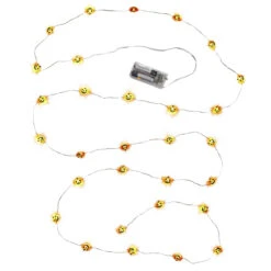 2022 Halloween Miniature 30 JACK-O-LANTERN Light Strand 9.5' -Hallmark MAGIC Ornaments Shop miniature decorative pumpkins halloween string lights 95ft 999qfo5342 06