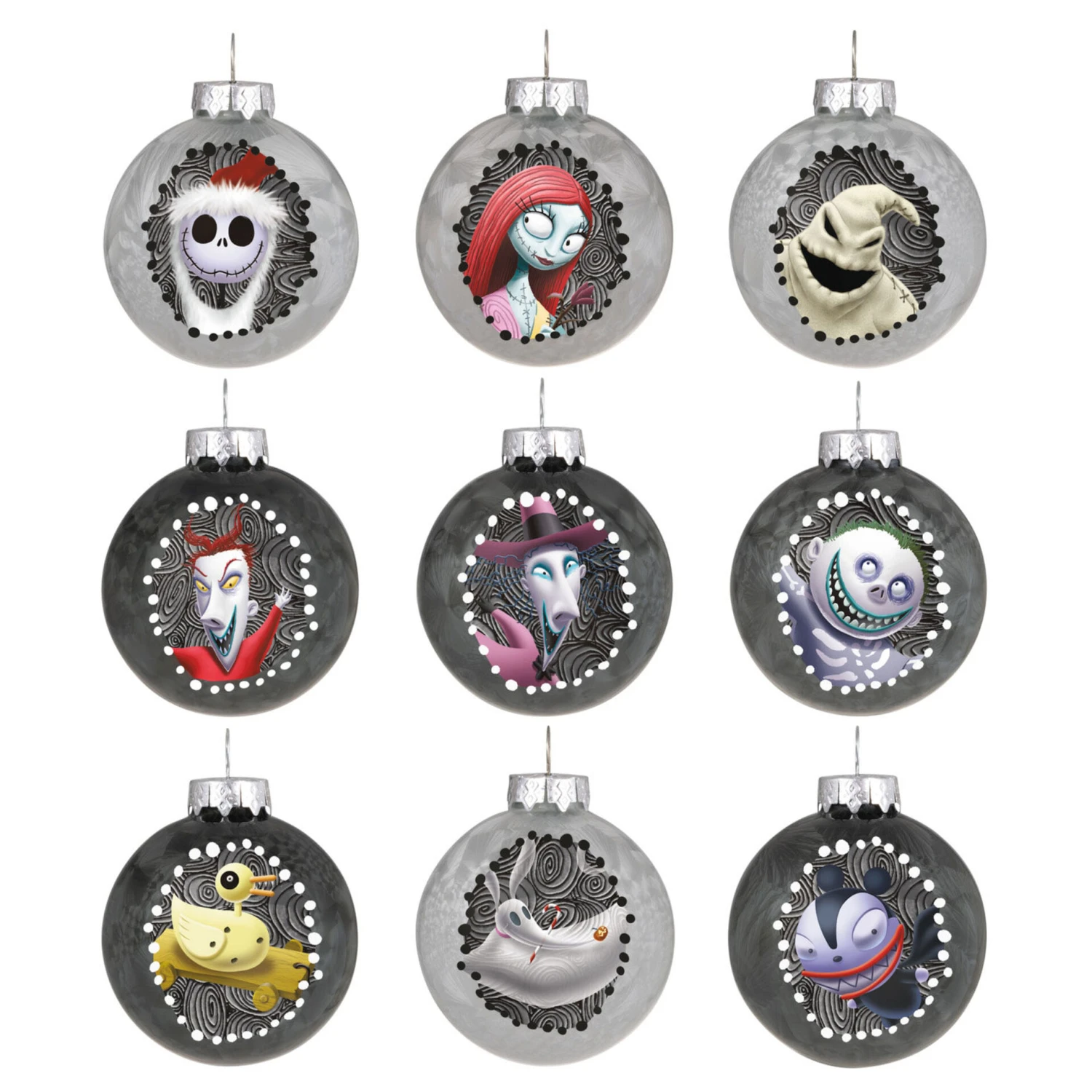 2023 Nightmare Before Christmas Halloween Town Ornament Set *Ships JULY 17 3 2023 Nightmare Before Christmas Halloween Town Ornament Set *Ships JULY 17