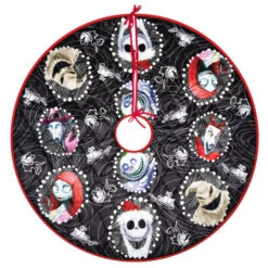 2023 Nightmare Before Christmas Halloween Town Tree Skirt *Ships JULY 17