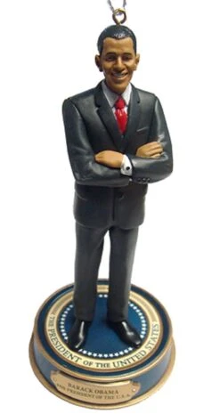 2009 President Barack Obama - MAGIC Voice "Yes, We Can" Speech -American Greetings Ornament