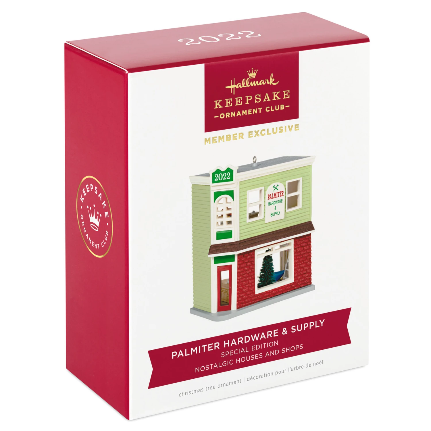 2022 Nostalgic Houses & Shops Palmiter Hardware & Supply REPAINT *Low Production Of 4000 Club Event Exclusive 6 2022 Nostalgic Houses & Shops Palmiter Hardware & Supply REPAINT *Low Production Of 4000 Club Event Exclusive - Image 4