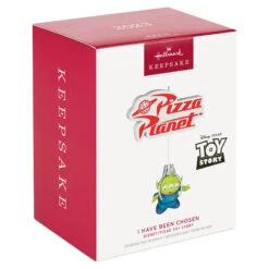 2023 Disney Pixar Toy Story I Have Been Chosen *Motion/Sound *Ships JULY 17 -Hallmark MAGIC Ornaments Shop pizza planet alien claw game keepsake ornament 2199qxd6699 04