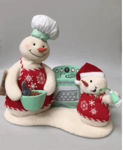 Musical Snow-Chefs - NO Tag RARE Canadian Exclusive *MUSICAL PLUSH TABLETOPPER*