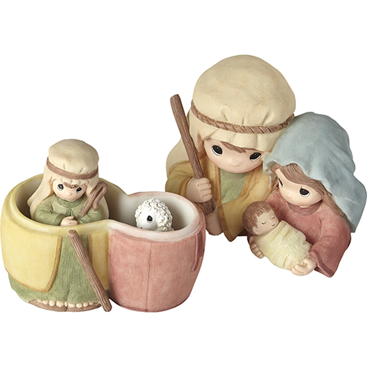 2021 Celebrate The Miracle At The Heart Of Christmas Nesting Nativity - Precious Moments 5 2021 Celebrate The Miracle At The Heart Of Christmas Nesting Nativity - Precious Moments - Image 3