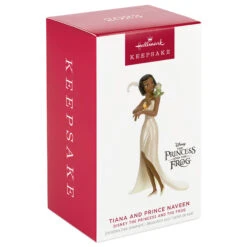 2023 Disney The Princess And The Frog Tiana And Prince Naveen *Ships OCT 16 -Hallmark MAGIC Ornaments Shop princess tiana and the frog keepsake ornament 1999qxd6687 04