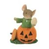2023 Pumpkin Carver Mouse FIGURINE - Tails With Heart