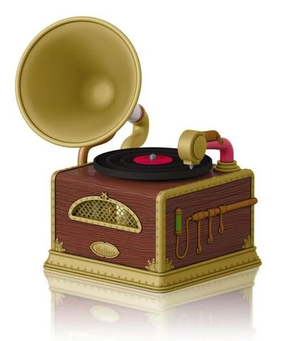 2014 Santa's Merry Phonograph - Light & 3 Songs! 3 2014 Santa's Merry Phonograph - Light & 3 Songs!