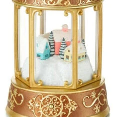 2014 Santa's Magic Lantern - LIGHT/SOUND -Hallmark MAGIC Ornaments Shop qgo1196c 1