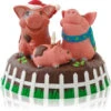 2014 Yule Hogs - MUSIC & MOTION -Hallmark MAGIC Ornaments Shop qgo1233