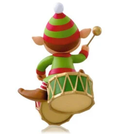 2014 Bang The Drum All Day - Musical -Hallmark MAGIC Ornaments Shop qgo1246r