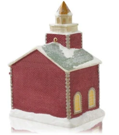 2014 Cozy Country Church - Musical -Hallmark MAGIC Ornaments Shop qgo1326r