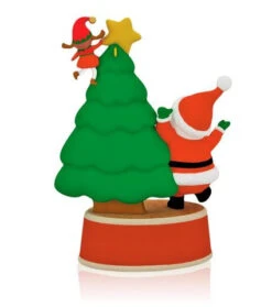 2014 Countdown With Merry The Elf -Hallmark MAGIC Ornaments Shop qgo1433r