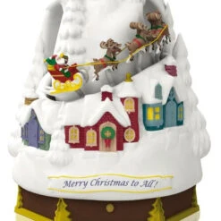 2014 Merry Christmas To All - Large Tabletop Display -Hallmark MAGIC Ornaments Shop qgo1516cl