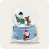 2006 Rudolph And Friends Snow Globe - Musical - DB