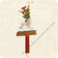 2008 Cheerful Bear Stocking Holder - Hard To Find!