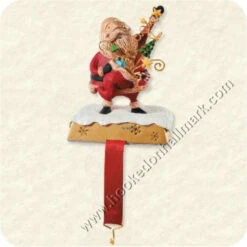 2008 Magical Santa Stocking Holder - Hard To Find