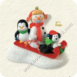 2008 Snow What Fun Sledders ORNAMENT - *Damaged Box