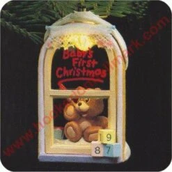 1987 Babys First Christmas, Lighted