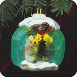 1987 First Christmas Together, Lighted Igloo