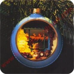 1986 Babys First Christmas - Lighted - RARE - SDB