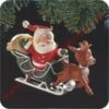 1989 Rudolph The Red Nosed Reindeer - LIGHTED -Hallmark MAGIC Ornaments Shop qlx7252 1