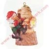 1990 Elfin Whittler - MAGIC LIGHT & MOTION -Hallmark MAGIC Ornaments Shop qlx7265