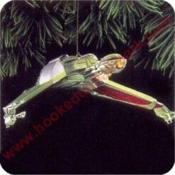 1994 Klingon Bird Of Prey, Star Trek - Lighted - Damaged Box