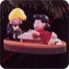 1996 Peanuts - Schroeder And Lucy - Musical! -Hallmark MAGIC Ornaments Shop qlx7394