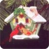 1997 Holiday Serenade - Cardinal Sings -Hallmark MAGIC Ornaments Shop qlx7485
