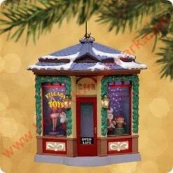 2002 Village Toy Shop, LIGHT/MOTION *No Box
