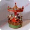 Christmas Carousel - Rotates & Plays Slowly - In Box -Hallmark MAGIC Ornaments Shop qmd7721