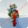 Raccoon With Mouse - MIB -Hallmark MAGIC Ornaments Shop qsh8106