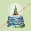 2004 Polar Express, Journey Water Globe - Light & Sound -Hallmark MAGIC Ornaments Shop qsr5814 1