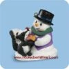 2006 Snow Buddies #9 -with Skunk *Damaged Box -Hallmark MAGIC Ornaments Shop qx2473h 1