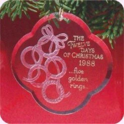 1988 Twelve Days Of Christmas #5 - Five Golden Rings