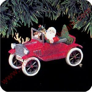 1991 Here Comes Santa #13 - Santa's Antique Car 3 1991 Here Comes Santa #13 - Santa's Antique Car