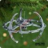 2001 Space Station, Star Trek -MAGIC SOUND/LIGHTS -Hallmark MAGIC Ornaments Shop qx6065